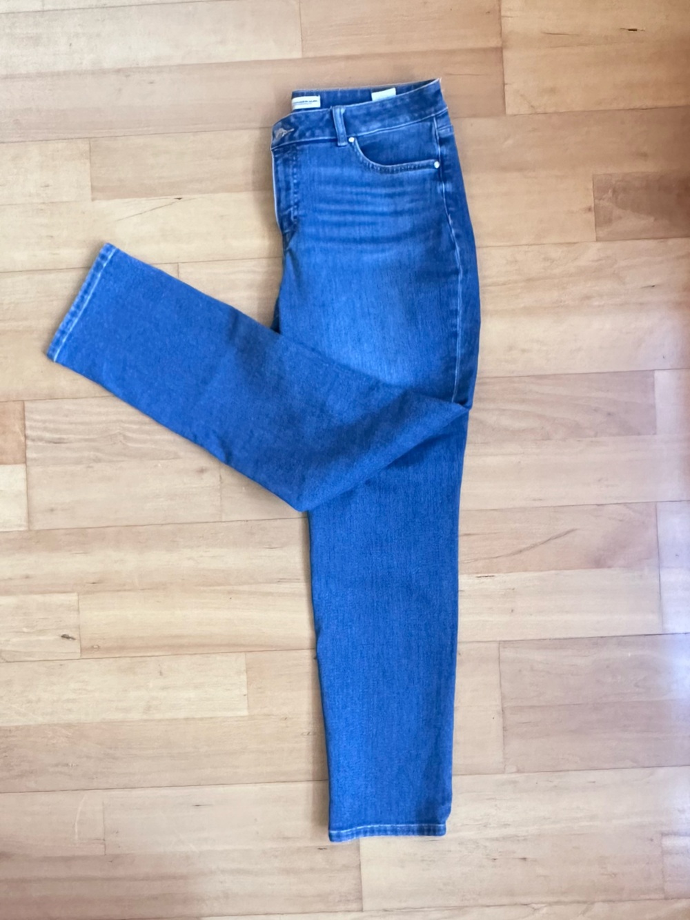 Plus Size-16 Blue Women’s Jeans - Classic Straight Fit